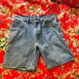Men’s Levi High Waisted Jean Shorts Dad Shorts Rad Dad Unisex Summer Lawn Care